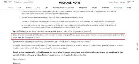 michael kors customers|michael kors cancel order.